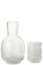 Carafe + Verre Maya Glass Transparent