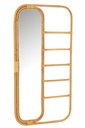 Miroir Échelle Rotin Naturel