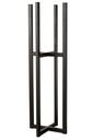 Foot For Flowerpot/Basket Metal Black