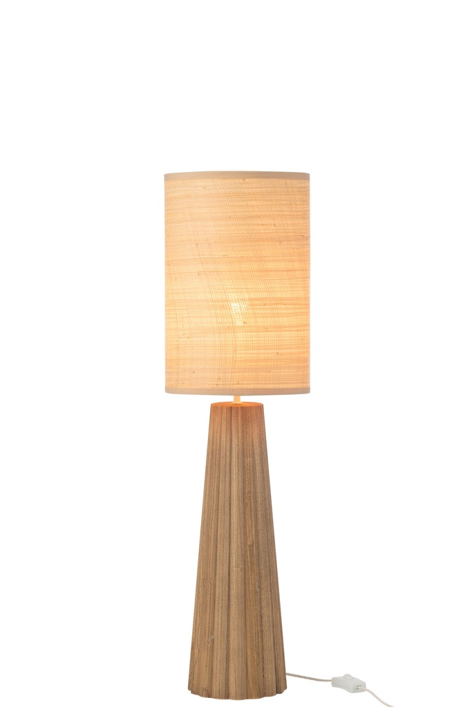 Table Lamp Umbrella Ailanthus Wood