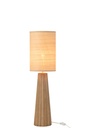 Lampe de table parapluie en bois d'Ailanthus