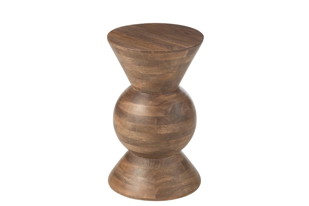 [46009] Table basse Candy en bois de manguier