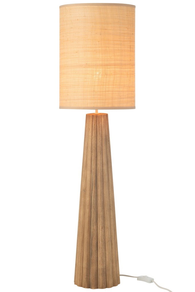 Table Lamp Umbrella Ailanthus Wood