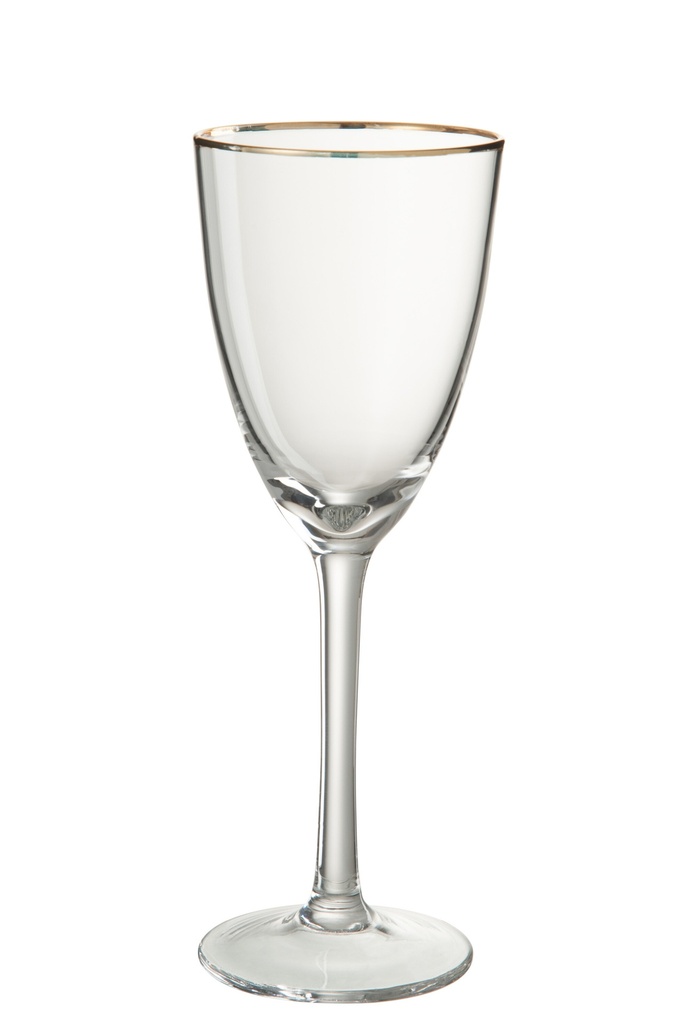 Verre à vin Vin rouge Doré