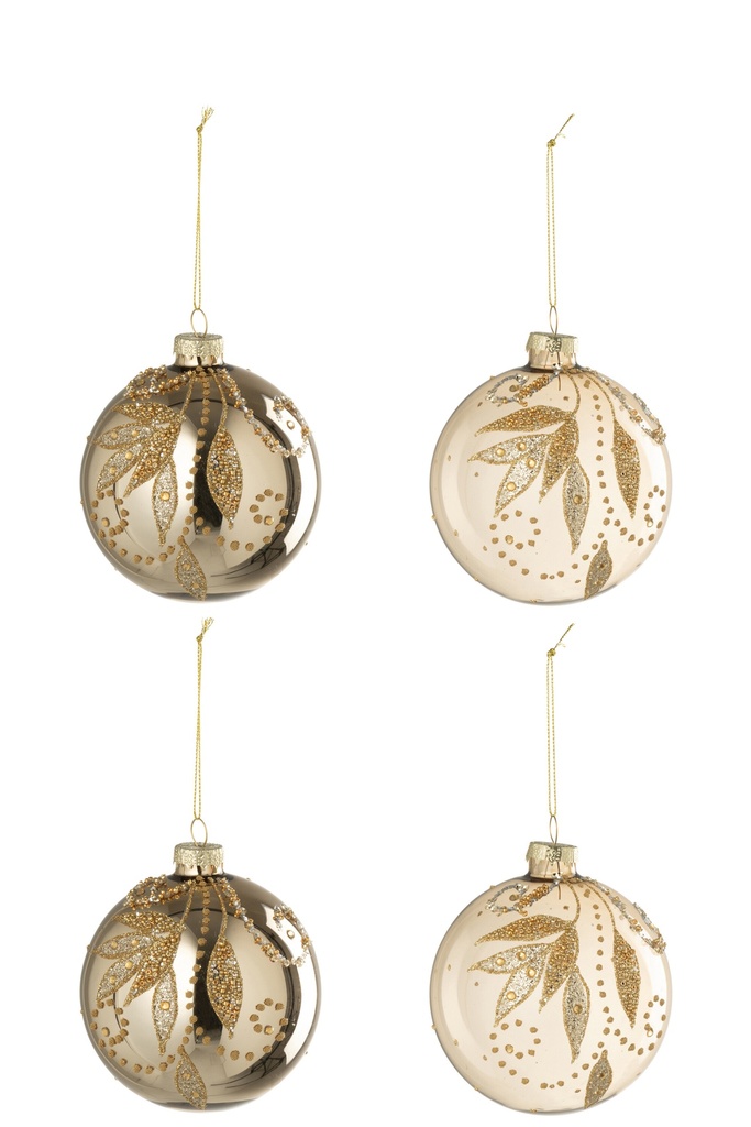 [59354] Boîte de 4 boules de Noël