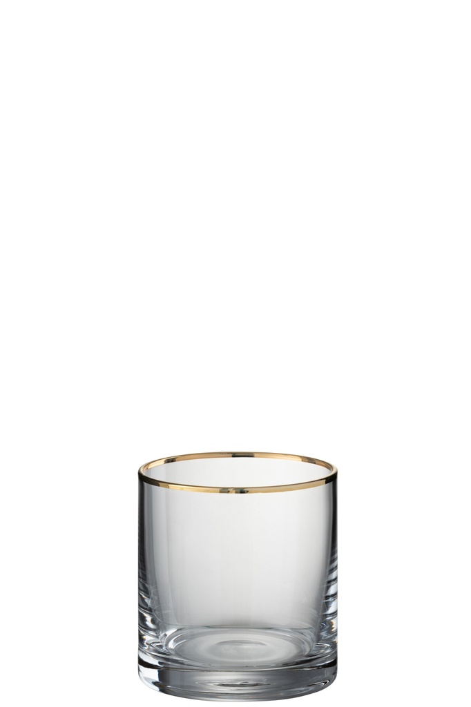 Verre à boire avec bord cylindrique
