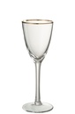 Verre à vin Vin blanc Doré