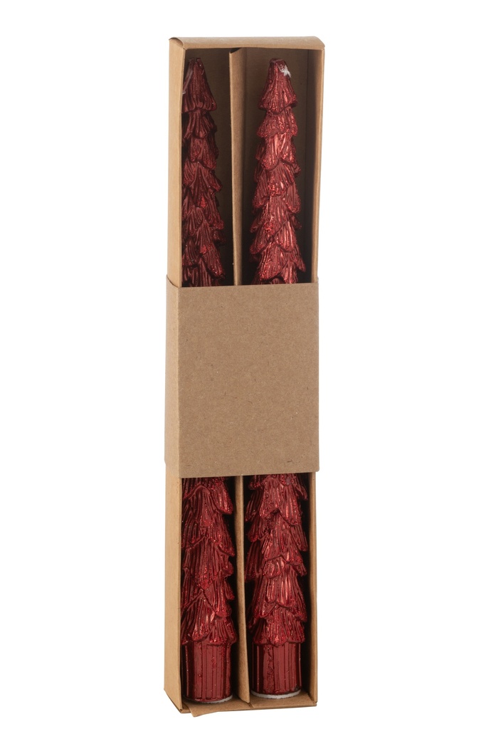 Coffret de 2 bougies de table