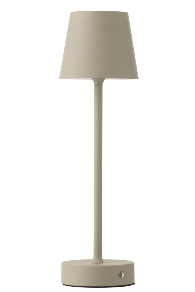[57418] Lampe de table Goa Métal Taupe