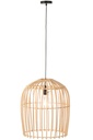 Lampe suspendue en rotin naturel