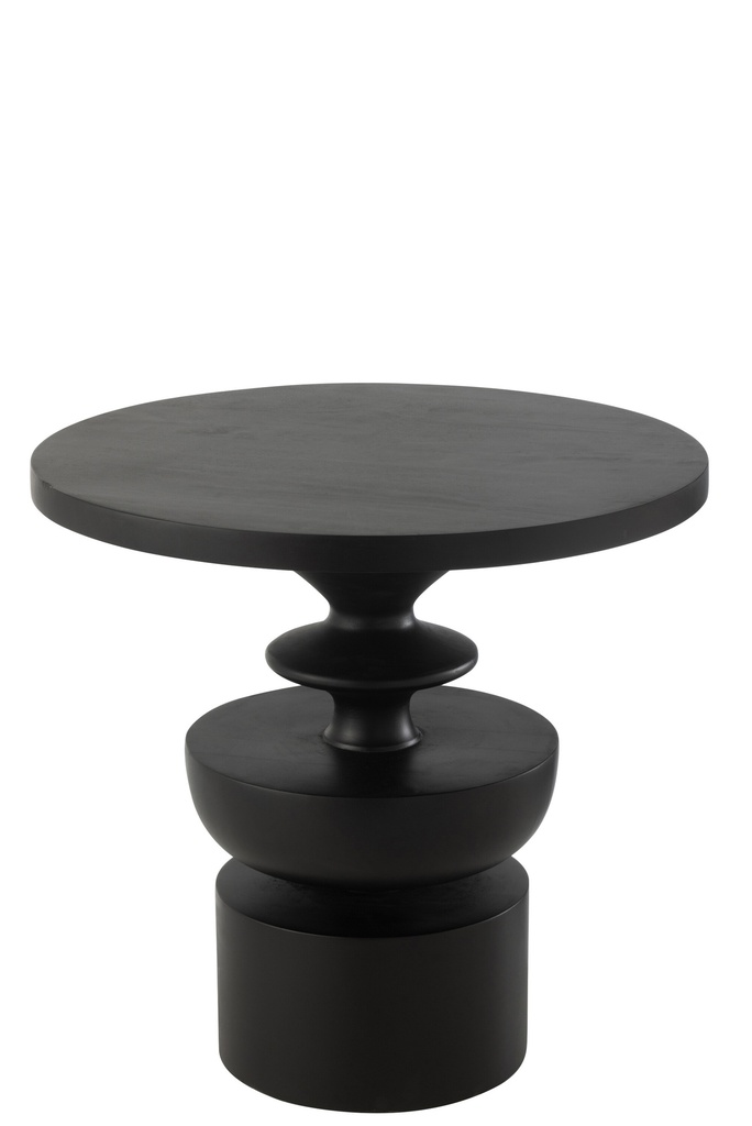 [47658] Table Goa Mango Wood Black