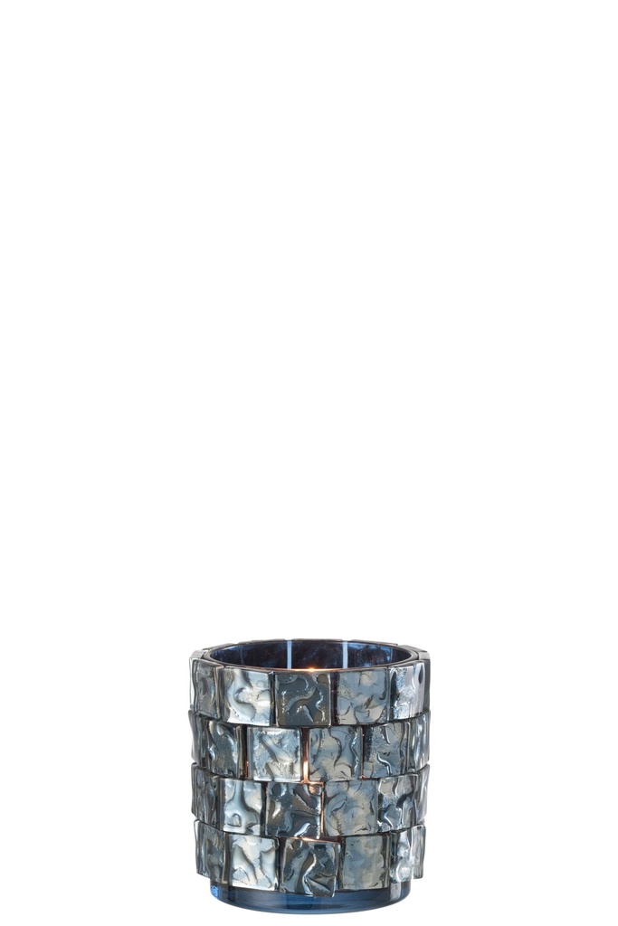 Hurricane Square Mosaic Glass Dark