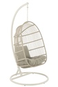 Hanging Chair Egga Steel/Rope Grey