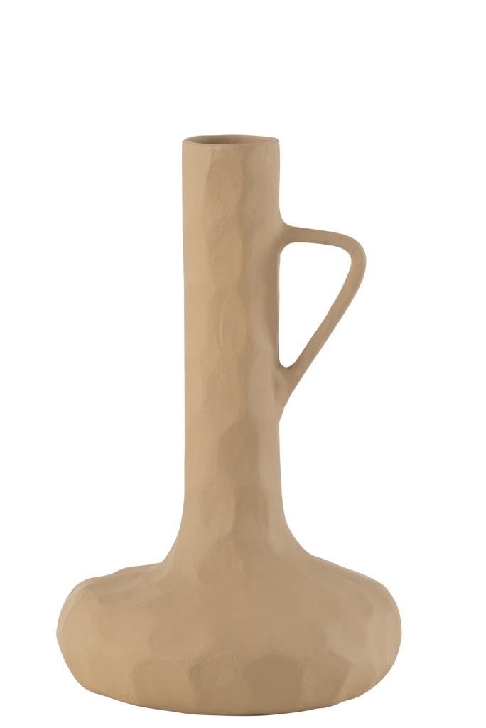 Vase Pune Aluminium Beige