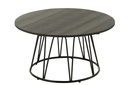 Table Zoa Steel/Polyethylene Black
