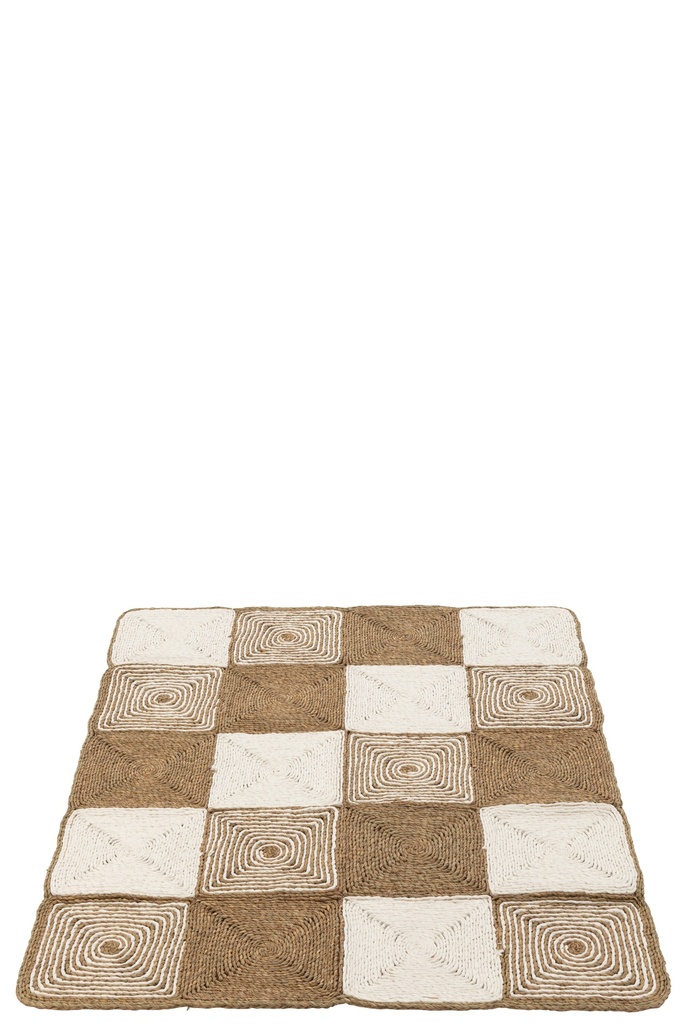 Rug Squares/Spirals Woven Ropes Plastic