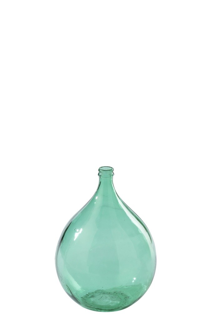 Floor Vase Lissabon Glass Emerald