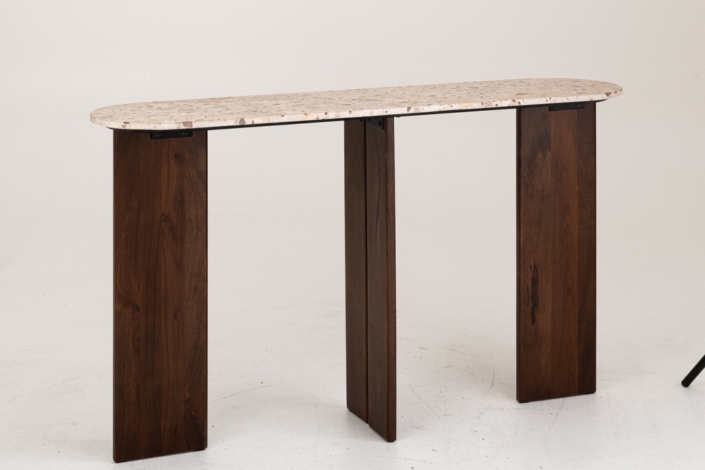 Console Mathilde Marble Natural/Beige