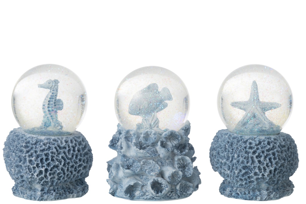 [60031] Water Globe Sea Polyresin Light