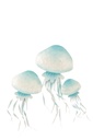 Wall Decoration Jellyfish Iron Light