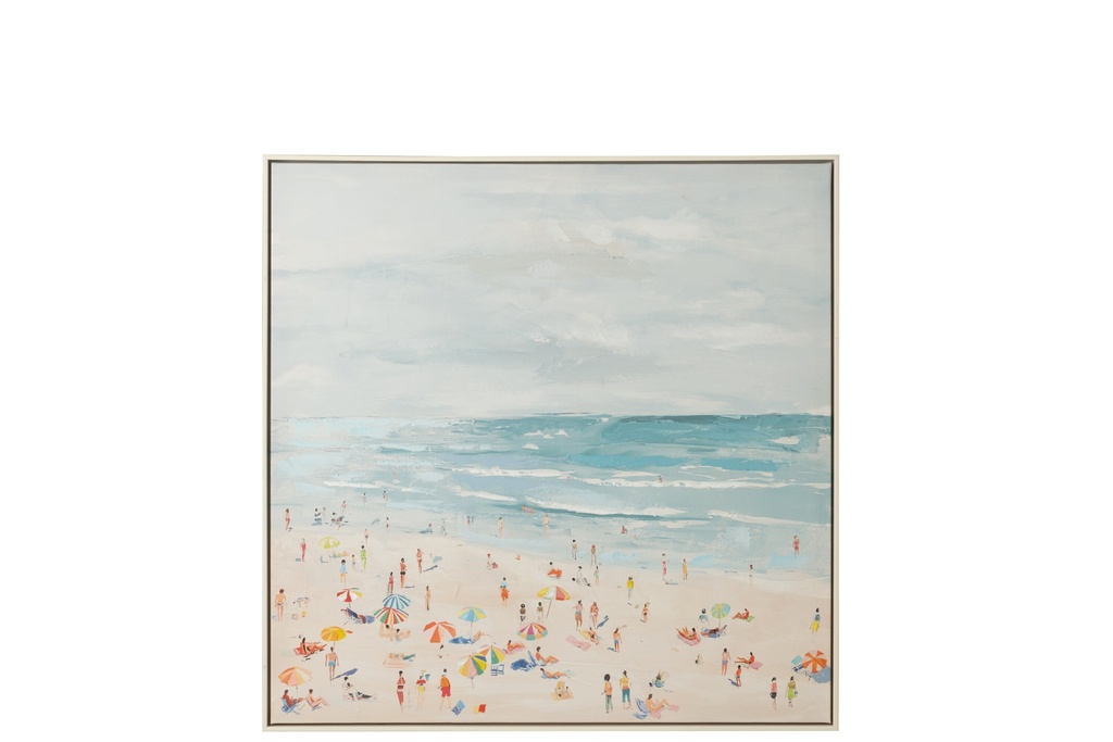[62274] Painting Beach Acrylic Multicolored