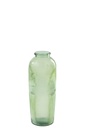 Floor Vase Striped Glass Light