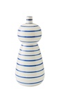 Floor Vase Ceramic Blue/White