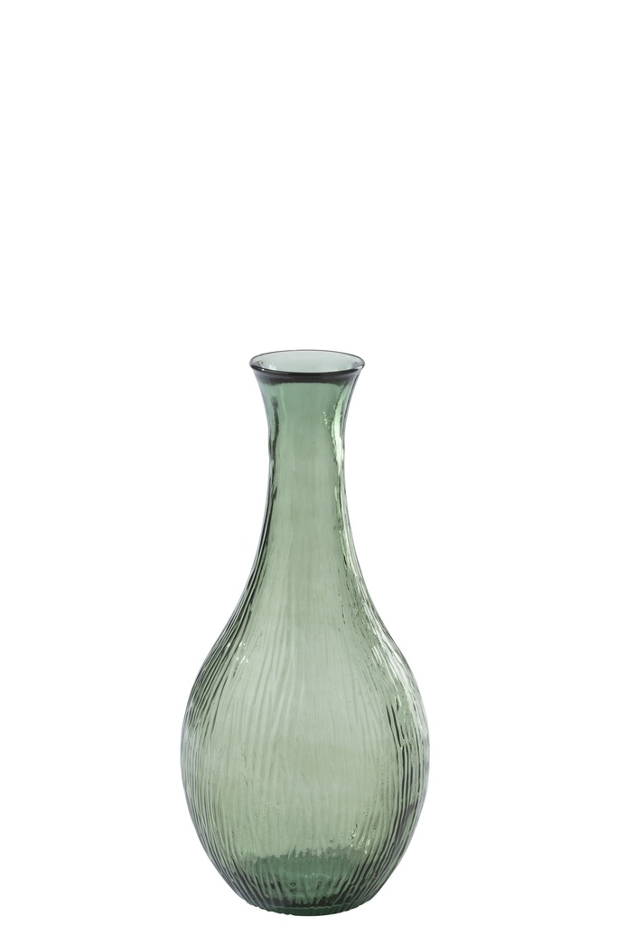 Floor Vase Glass Olive