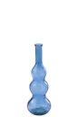 Floor Vase Glass Blue