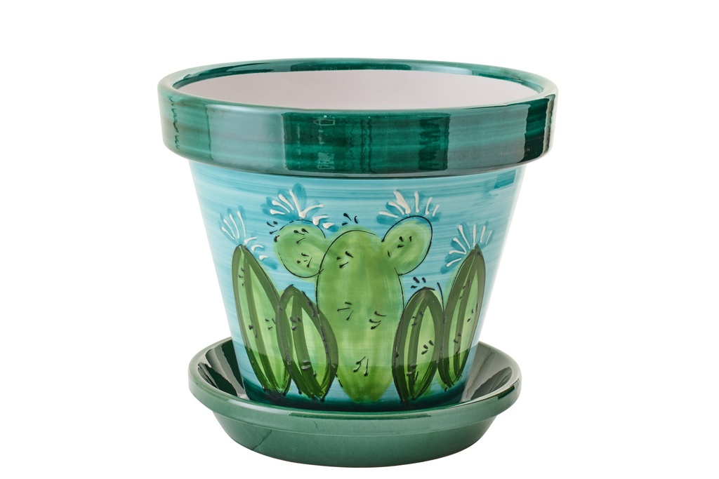 Flowerpot Ceramic Multi Large