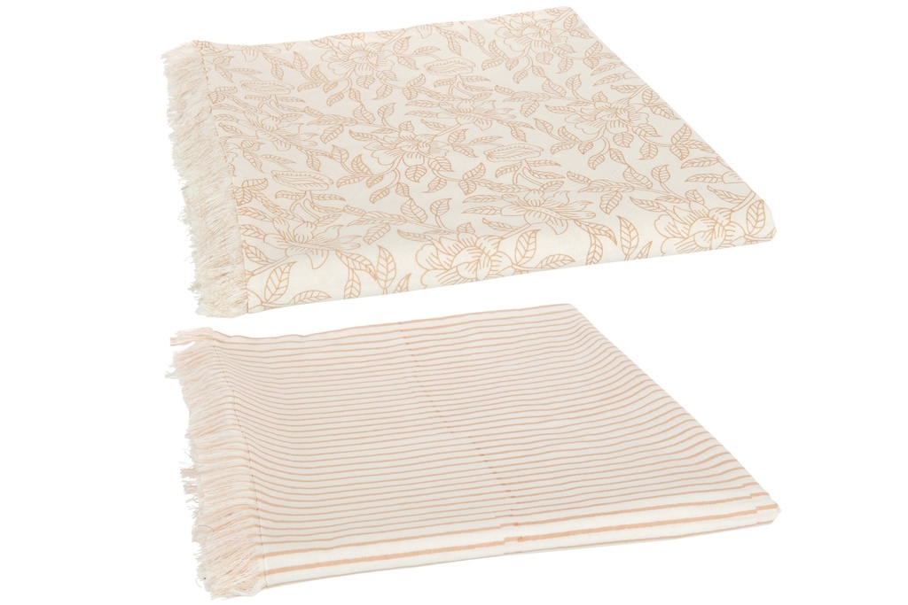Tafelkleed Indi Textiel Taupe Assortiment