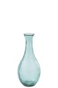 Floor Vase Glass Azure Blue