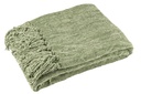 Blanket Chenille Polyester Moss Green