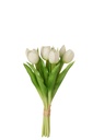 Bouquet Tulips 7Pieces Pu White
