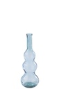 Floor Vase Glass Light Blue