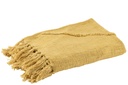 Throw Tassel Cotton Mustard