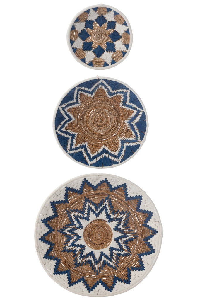 [64224] Set Of 3 Wall Decoration Banana