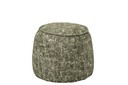 Pouffe Alex Plywood/Fabric Dark Green