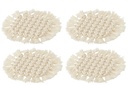 Set Of 4 Coasters Round Macrame