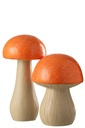 Set Of 2 Mushrooms Outdoor Mgo