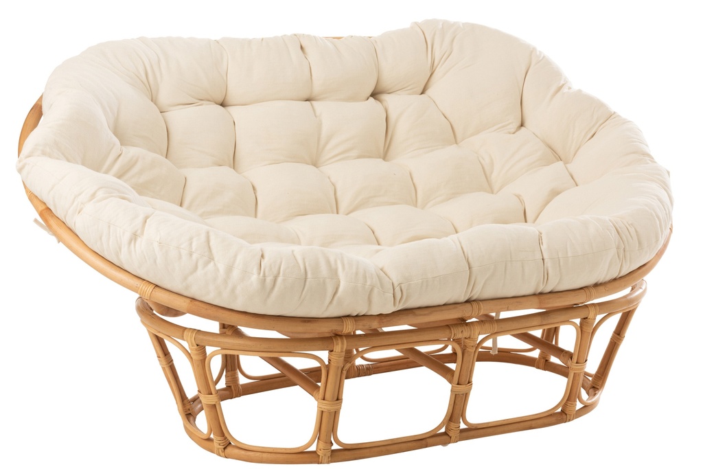 Seat Roni With Cushion Rattan