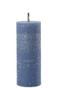 Outdoor Candle Pillar Paraffin Blue