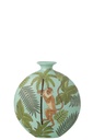 Vase Monkey Porcelain Multicolored Small