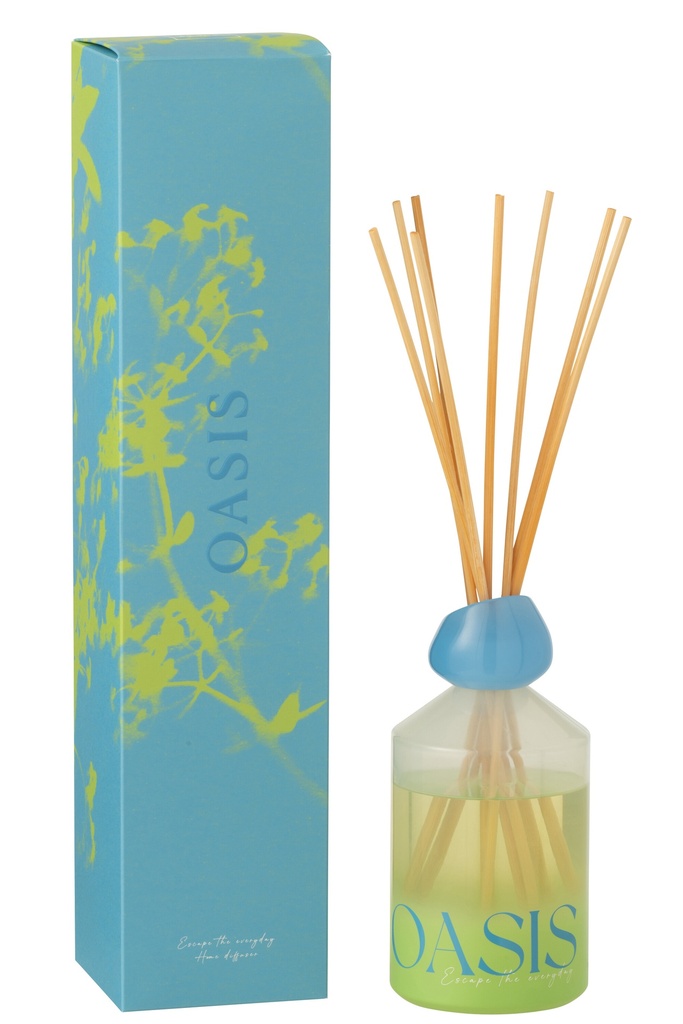 Reed Diffuser Oasis Solvent Blue/Green