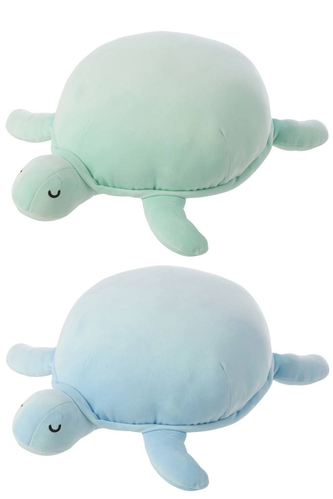 Turtle Polyester Light Blue/Mint Green