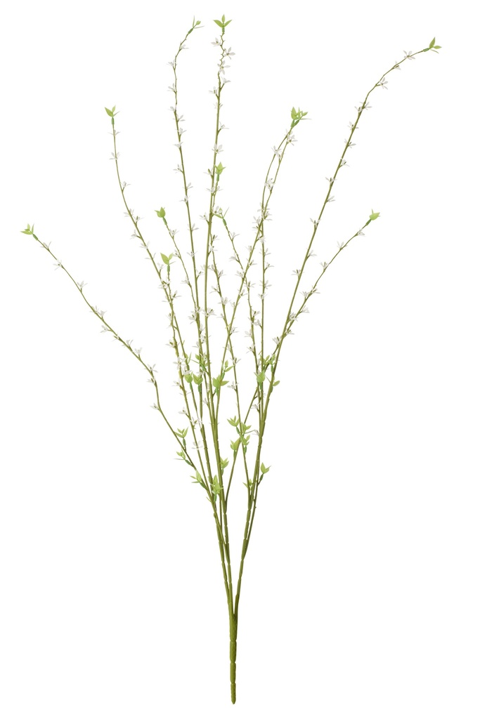 Bunch Of Flowers PVC White