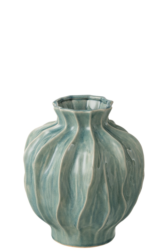 Vase Jules Porcelain Blue
