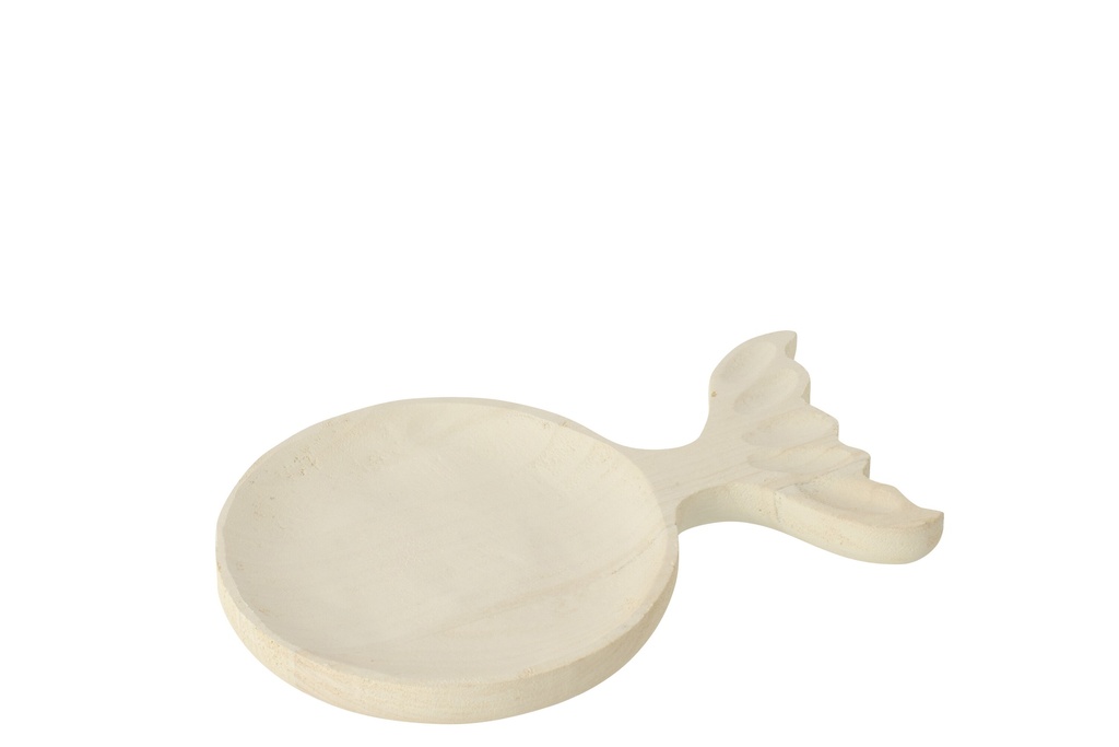 Decorative Tray Fish Tail Paulownia