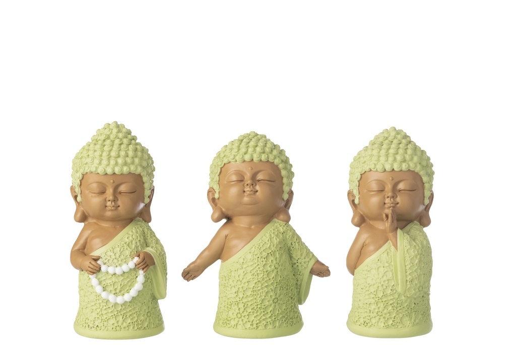 Monk Chain Polyresin Mint Green