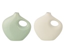 Vase Lea Irregular Porcelain Light